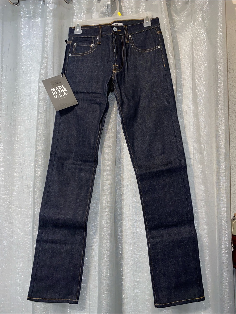 baldwin Dark Indigo Straight Jeans